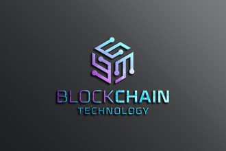 design cryptocurrency, blockchain, coin logo