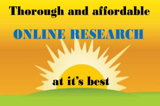 be your most ardent personal online research guide