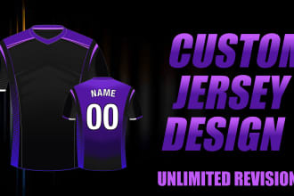 do custom jersey design or sublimation jersey