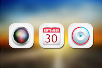 Big Deals!  do illustrative icon, flat icon, line art