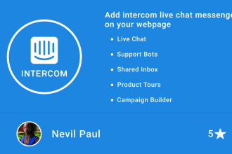 setup and automate intercom bots with flow of your choice