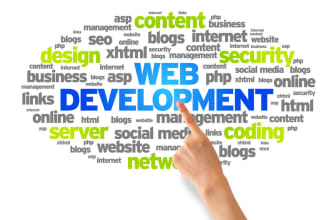 do dynamic websites with customized design