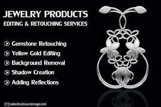 only jewelry image photoshop jobs