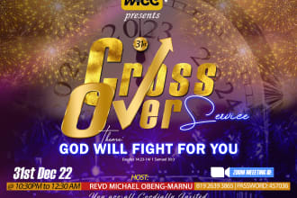 design eye catching church flyer, event flyer or poster