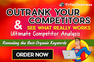 analyze your competitors and show their best keywords