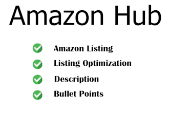 be your amazon virtual assistant, fba consultant, amazon PPC specialist