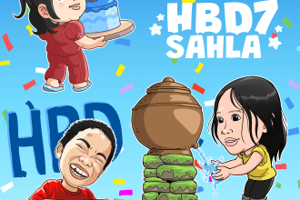 create custom illustration for birthday, graduation, or anniversary gift