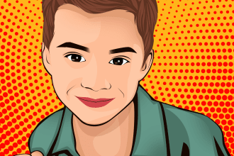 draw amazing cartoon portrait from your photo
