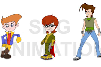 create Character Illustration