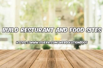 develop tour and travel resturants website