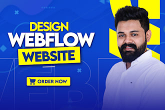 do webflow website design and landing page, convert figma to webflow