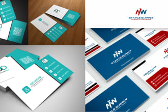 design business card, letterhead or stationary