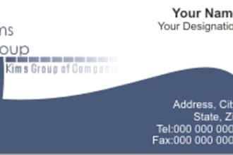 design visiting card and letterhead of your company