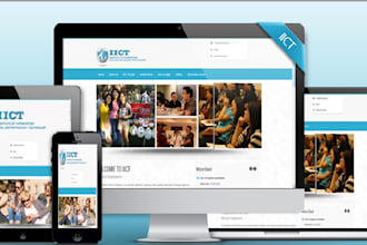 create attractive  responsive website