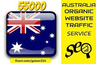 deliver real organic australia web traffic
