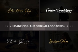design mind blowing signature logo