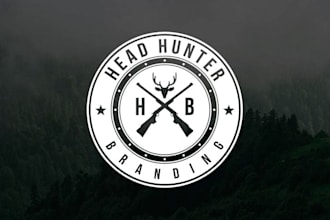 design modern vintage rustic badge logo design within 24 hrs