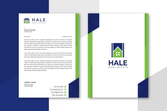 design a modern letterhead