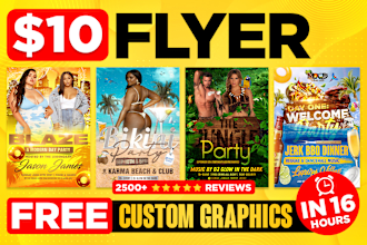 design amazing flyers and posters