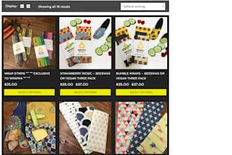 create an unique ecommerce website