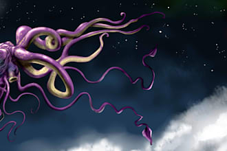 draw monster and creatures