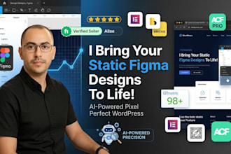 convert figma to wordpress or framer with ai precision and pixel perfect UI