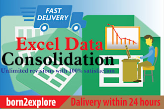 do excel data consolidation and macro coding