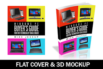 design a stunning book cover that pops
