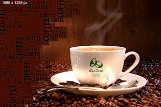 replicate your logo in coffee cup