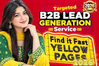 yellow page scraping b2b lead generation business email list