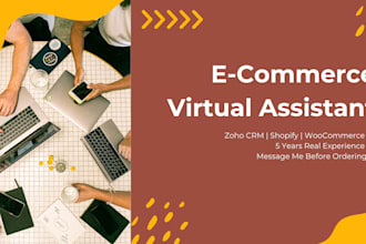 be your ecommerce virtual assistant