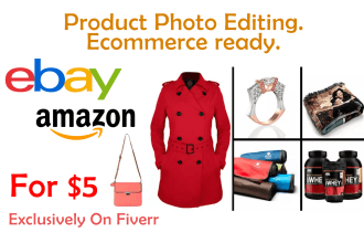 do photoshop editing for amazon product photos