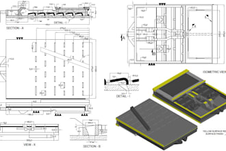 create 2d manufacturing drawings with bom manufacturing instructions documents