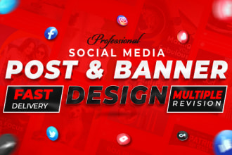 do facebook instagram post and banners