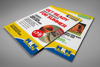 make business flyer, poster and  brochure