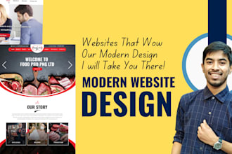 create minimalistic website design using wordpress