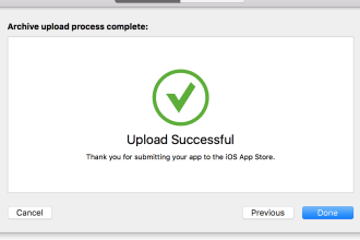 upload your app to appstore