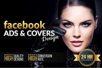 design professional and high converting facebook ads covers