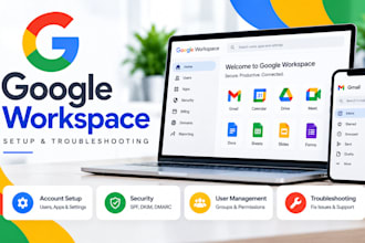 do google workspace, g suite setup and troubleshoot