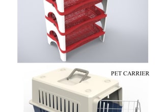 design plastic product  for injection molding and 3d printing