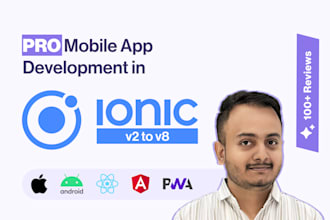 create ionic app for both android and ios