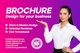 design flyer, brochure, catalog, creative design services