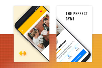 design appstore or playstore screenshot graphics