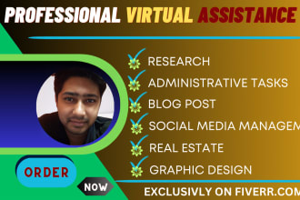 be your professional virtual assistant