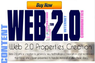 manually do 20 quality web 2 0 properties creation