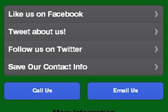 create a mobile landing page and QR Code for you or your business