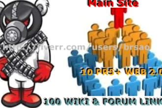 add 10 PR5 Web 2 0 and 100 Wiki and Forum Backlinks Using SenukeXCR