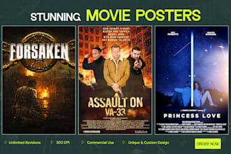 create stunning movie poster