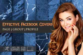 do a facebook cover design for any business