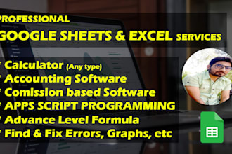 be your google sheets app script and microsoft excel expert